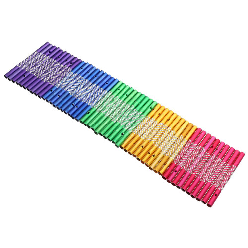 100Pcs Vindklocka Rör Aluminium Diy Ersättningsdelar