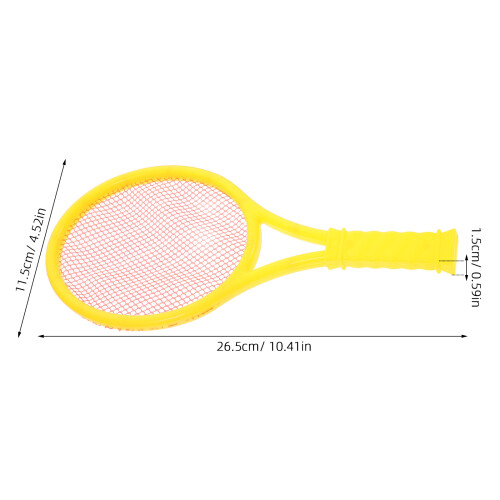 1 Set/4 Delar Tennisracket Set Förälder-Barn Bollar 2
