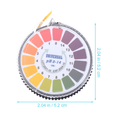1 Rulle -Bas Ph-Testpapper, Universellt Flytande 1