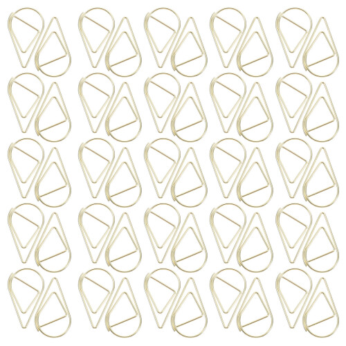 100 Papierclips Drop Voor Documenten