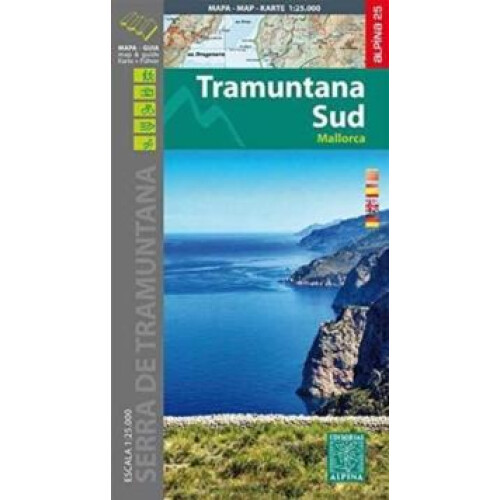 Mallorca Tramuntana Sud mapamphiking guide Other Book