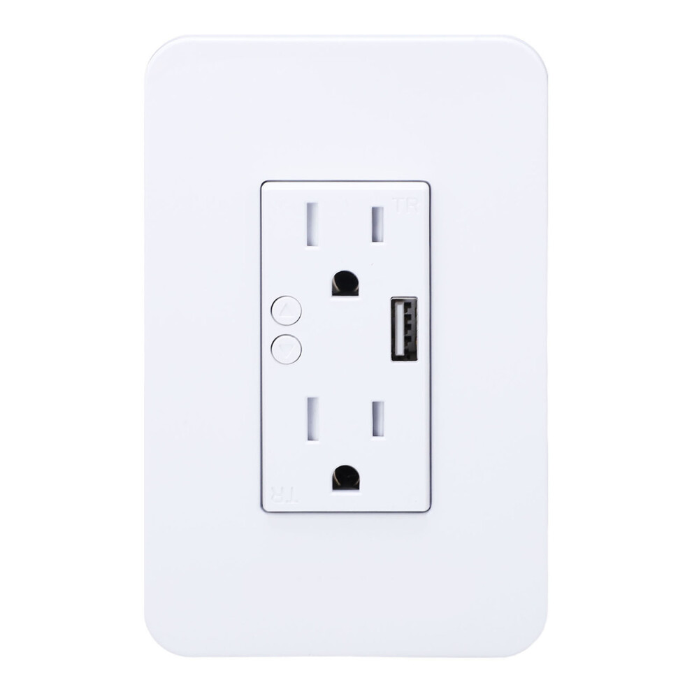 Wifi Smart Power Outlet With Timer & Voice Control 2.4Ghz Ac110v 8411356645173