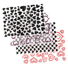 4 Kunststof Embossing Sjablonen Voor Diy Craft En Scrapbooking