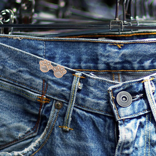 8 Paar Jeans Knopen Uitneembare Taille Gespen 2