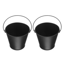 2 Asbak Grill Onderlegger IJzeren Barbecue Haardasbak