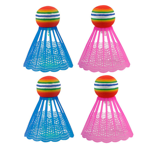4 LED Verlichting Nylon Badminton Shuttlecocks Buiten 1