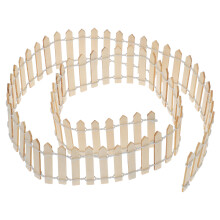 Mini Clôture Khaki En Bois Pour Aménagement Jardin Miniature