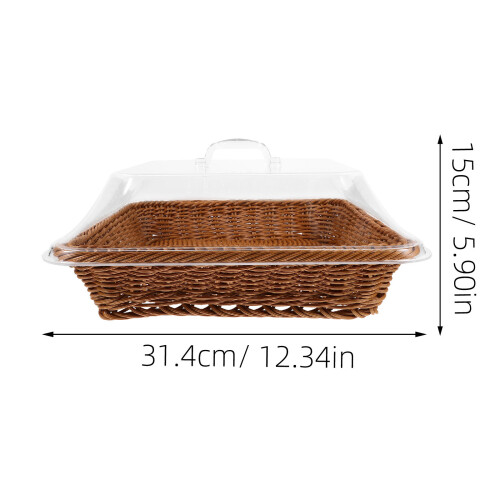 Brödkorg Med Lock För Bordsservering Grönsakskorg Syltgodis 1