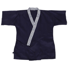 Japanischer Sushi Kochmantel Bambusfaser, Bunt, Unisex