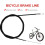 Set Bakhjulsbromsledningar Mountainbike 9