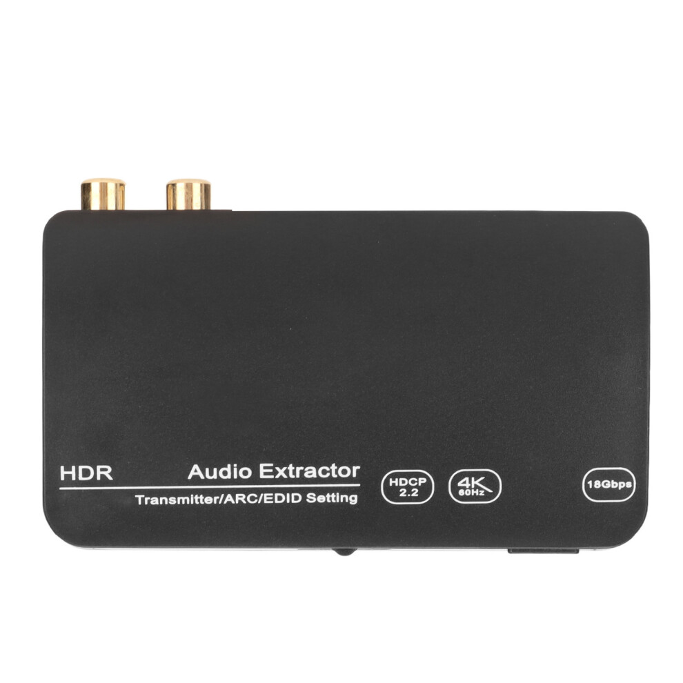 Hdmi 4K 60Hz Hdr Sound Extractor With Rca Output And Bluetooth For Tv 8211356645841