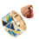 1Pc Creative Steel Scarf Ring Vintage Scarf Accessory 6