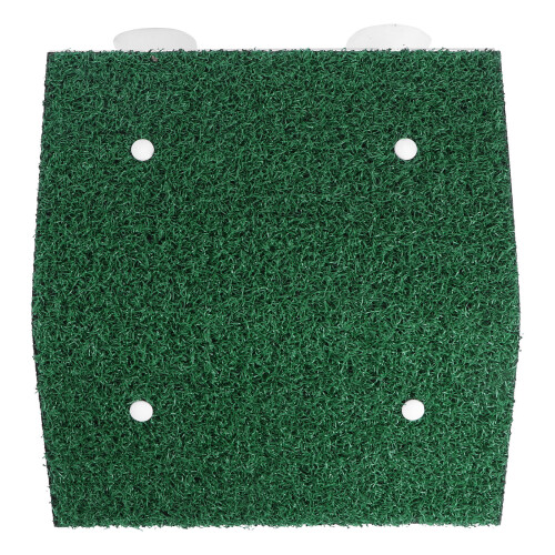 1Pc Green PP Turtle Platform with Climbing Ladder for Aquarium Decor
