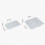 100 St 2-Rutors Engångsförpackningslådor För Hem Restaurang 6