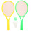 1 Set/4 Delar Tennisracket Förälder-Barn Bollar 11