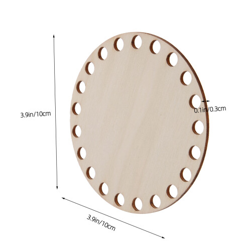 5St Väska Diy Stickning Virkade Väska Formningsbas Med Hål 1
