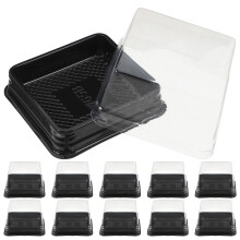 1 Set 100Pcs 50G Fyrkantig Äggula Puff Förpackningslåda