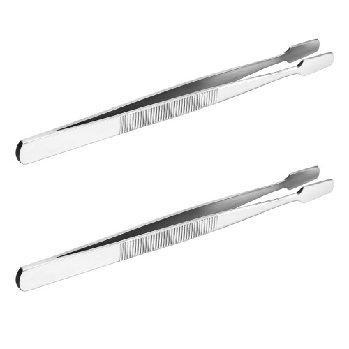 2St Styrför Stämplar Filatelistiska Plocktänger (Silver) 2