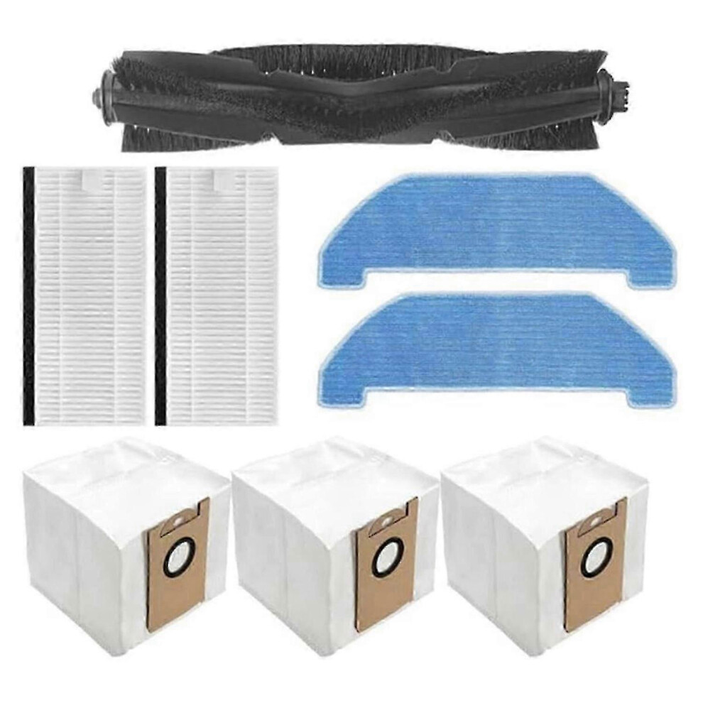 Kikidex (As Show, One Size) For Neabot Q11 Vacuum Cleaner Main Brush Hepa Filter Mop Dust Bag
