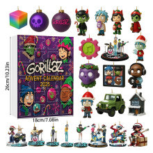 (Gorilla) Gorilla Air Force Ballet Christmas Advent Calendar Blind Box Day Countdown 24
