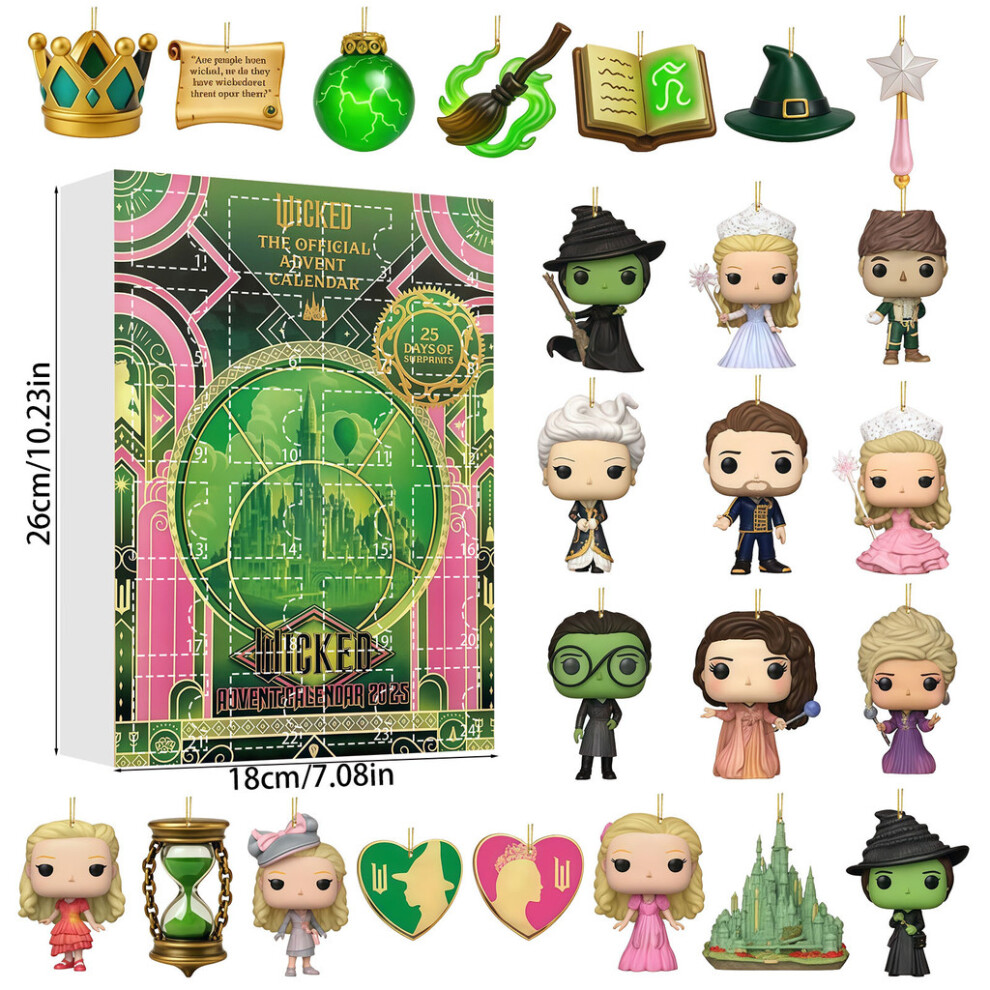 (Witch) Force Gorilla Air Ballet Christmas Advent Calendar Blind Box Countdown 24 Day