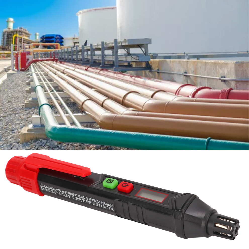 Pen Style Gas Leak Detector With Double Alarm For Combustible Gas Detection 4611356647625