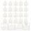 100 Pcs Party Cake Bottom Bases Dessert Serving Trays 3