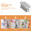 5Pcs Bunny Foil Balloons For Easter Celebration 7