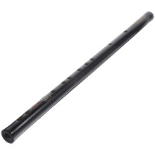 Svart Bambusflöjt Med Fransar Kinesisk Traditionell Musikinstrument