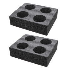 2St Kaffekoppsbärare, Portabla Förpackningsbrickor