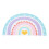 regenbogenförmiger holz-stiftehalter, schreibtischorganizer 7