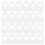 Blank Labels Waterproof White 100pcs 3.5x2.4x0.04in 10
