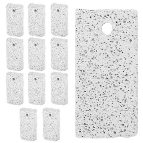 12Pcs Little Pet Molarsten Hamster Volcanisk Ljusgrå
