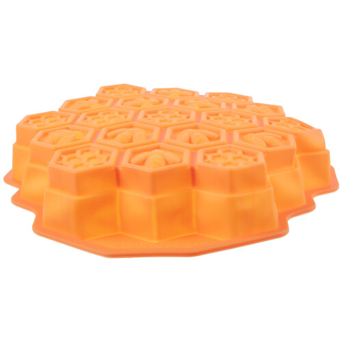 Silikon Waben Kuchen Backform Orange Kreative Backhilfe