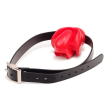 Tongue Gag Ball Silicagel Drool Ball Mouth Plug For Bondage Red Couples Sex Toy