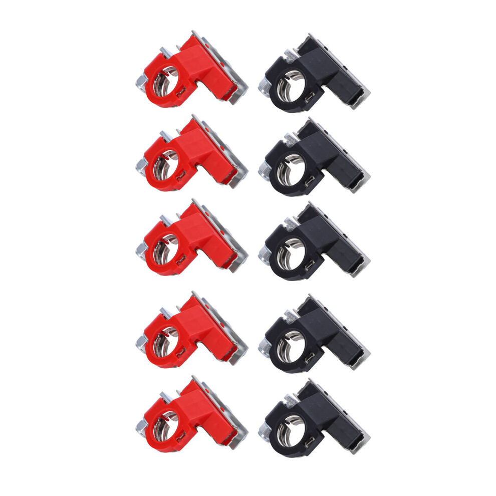 5 Pairs Brass Galvanized Quick Release Battery Terminal Clamps For Car Wiring 9491356649431