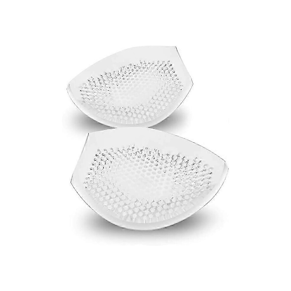 Kikidex (As Show, One Size) Silicone Bra Inserts And Breast Enhancers, Increase Your Cup Size, Breathable, Reusable,1 Pair