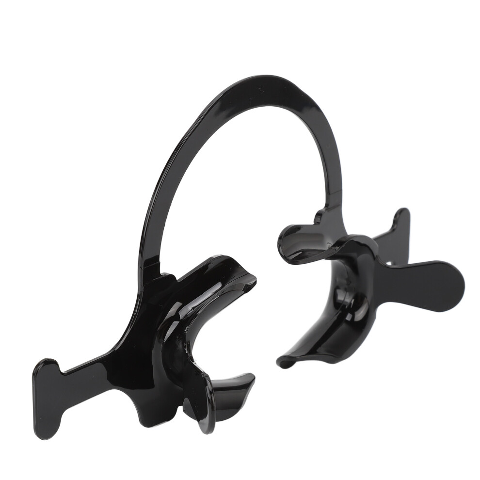 Black Dental C-Shape Lip Retractor Mouth Opener, Plastic, Professional