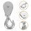 Lifting Pulley Hook Pulley Block Höglast För Utv Atv 4