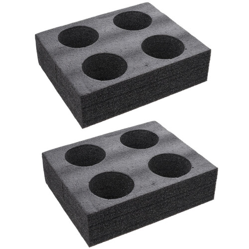 2 Stycken Skumplast Dryckehållare