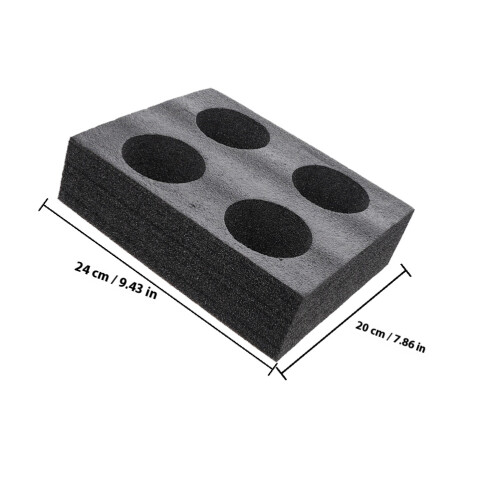 2 Stycken Skumplast Dryckehållare 1