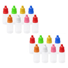50Pcs Flaskor Translucent Squeezable Droppare För Vätska