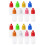 50Pcs Flaskor Translucent Squeezable Droppare För Vätska 3