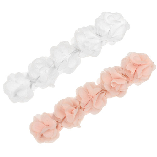 2Pcs Kids Headband Hair Accessories Assorted Color Soft Elastic Bands