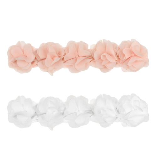 2Pcs Kids Headband Hair Accessories Assorted Color Soft Elastic Bands 2