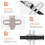 5pcs jk uniform waist adjustment pleated skirt button accessory 11