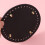 14 Cm Rund Pu Handgjord Stickaccessoar Svart 6