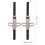 5pcs jk uniform waist adjustment pleated skirt button accessory 2