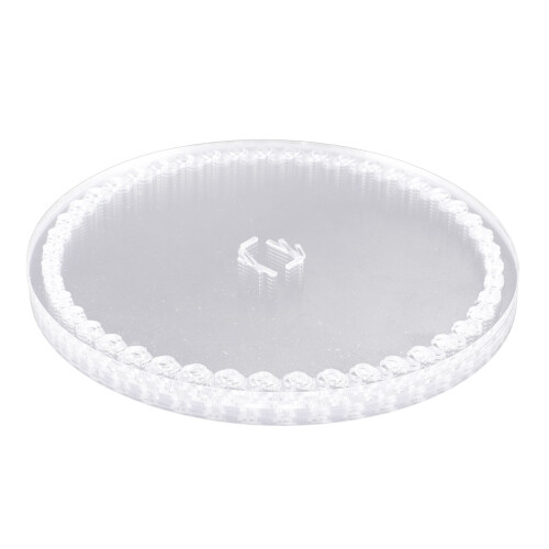 8Pcs Transparent Akryl Rund DIY Verktyg För Virkade Väskor
