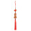 Guanyin Bilanhängen Solid Träsnitt Anhängare Buddha 4